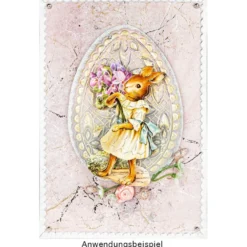 3-D Motive, Ostern, Gold-Gravur, 5,5-8cm, 10 Motive