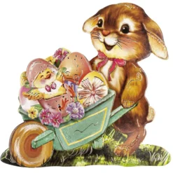3-D Motive, Ostern, Gold-Gravur, 5,5-8cm, 10 Motive