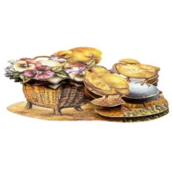 3-D Motive, Ostern, Gold-Gravur, 5,5-8cm, 10 Motive