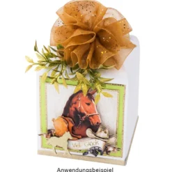 3-D Motive, Pferde, 6,5-10cm, 10 Motive
