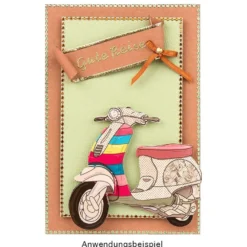 3-D Motive, Retro, 3-14,5cm, 10 Motive