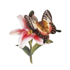 3-D Motive, Schmetterlinge & Blüten 2, 6-11cm, 10 Motive