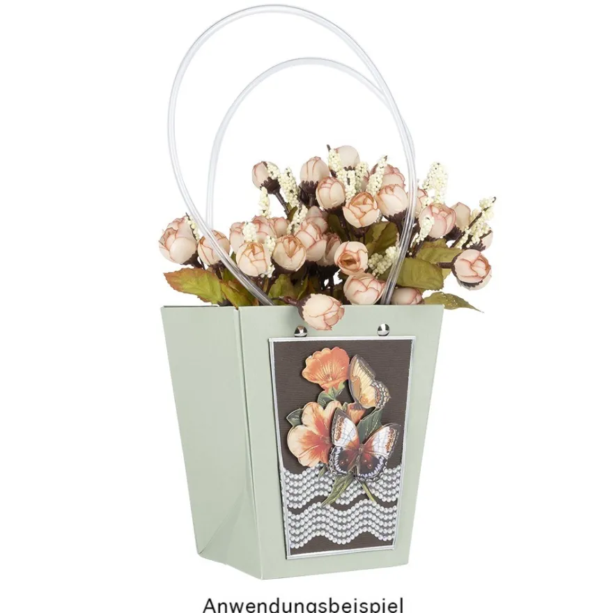 3-D Motive, Schmetterlinge & Blüten 2, 6-11cm, 10 Motive