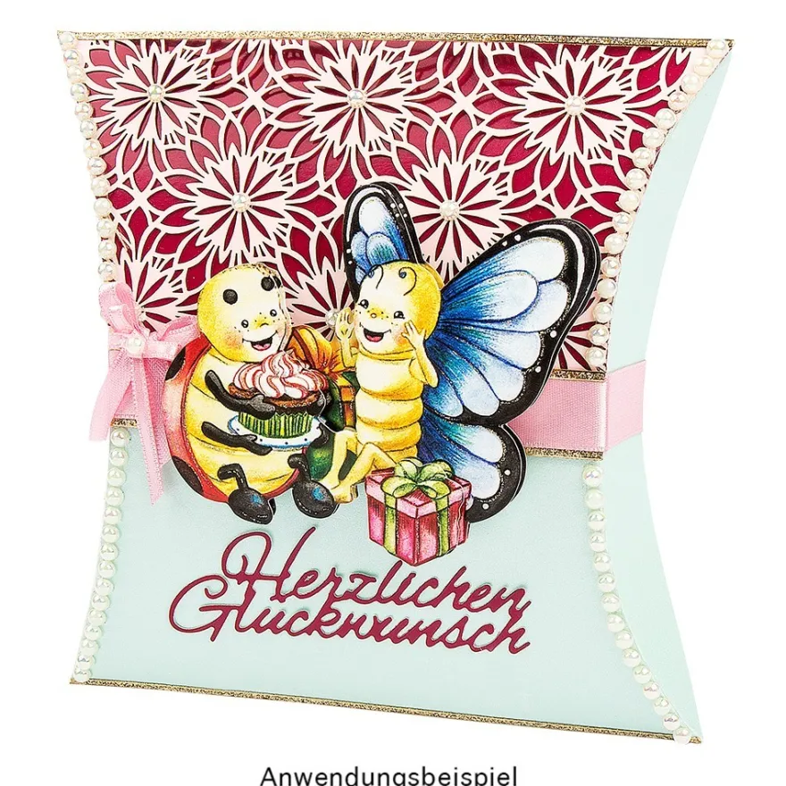 3-D Motive, Schmetterling "Julia", 7,5-10,5cm, 10 Motive