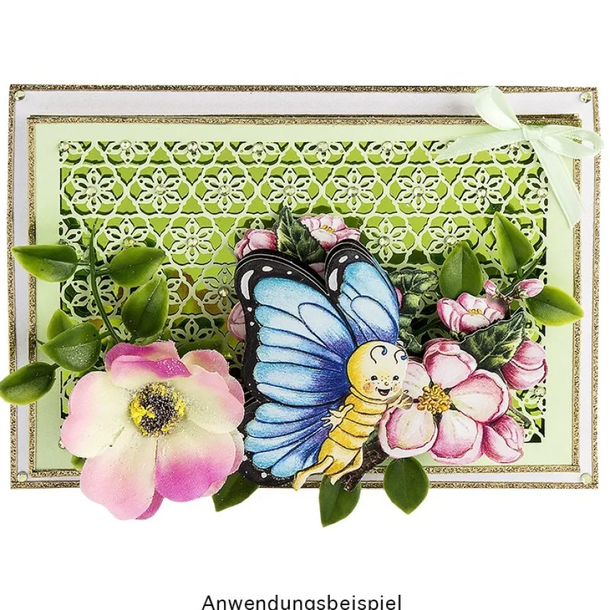 3-D Motive, Schmetterling "Julia", 7,5-10,5cm, 10 Motive
