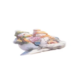 3-D Motive, Schneemann-Familie, 6,5-9cm, 10 Motive