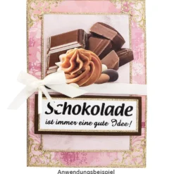 3-D Motive, Schoko-Paradies, 6-9cm, 10 Motive