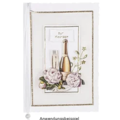 3-D Motive, Sekt & Wein, 5,5-8,5cm, 10 Motive