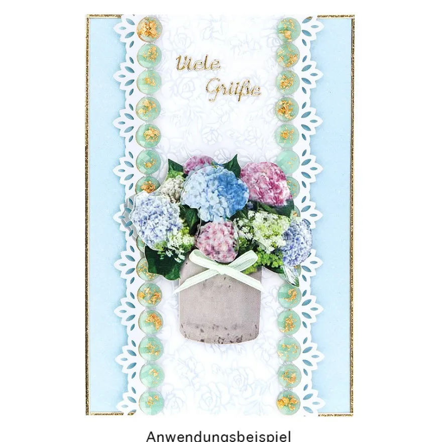 3-D Motive, Shabby Chic, 6-9 cm, 10 Motive