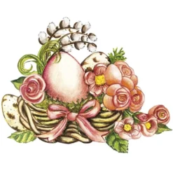 3-D Motive, Stilvolle Osternester, 7-10cm, 10 Motive