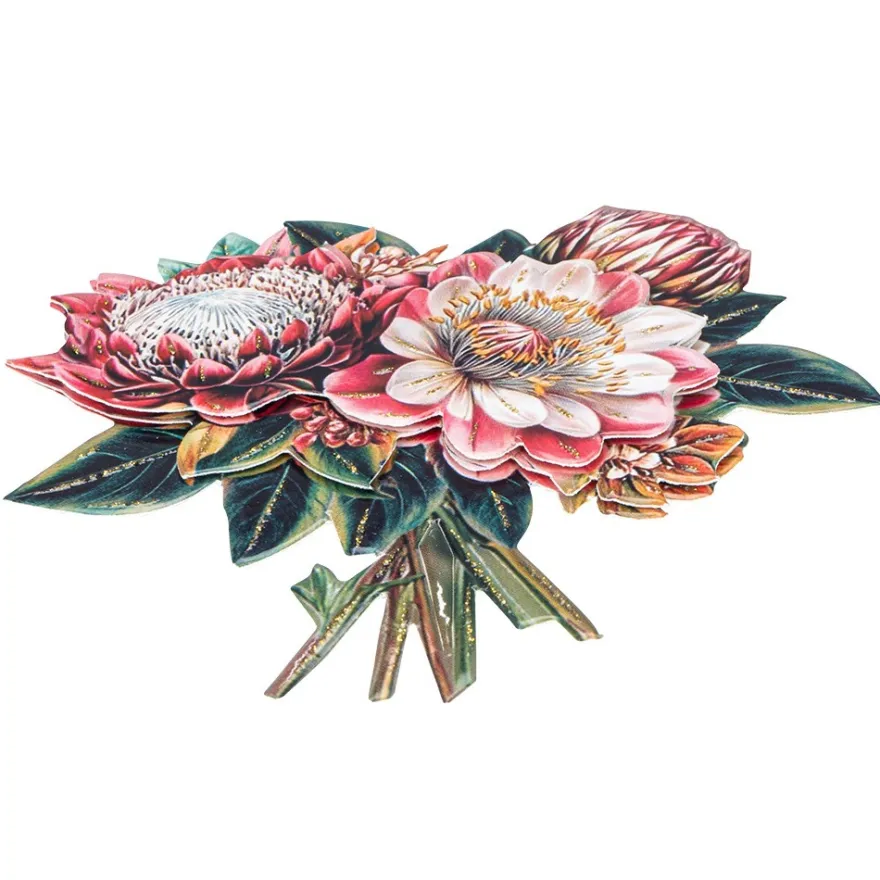3-D Motive, Sträuße, 7-9cm, 10 Motive