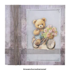 3-D Motive, Teddybären-Grüße, 6,5-9cm, 10 Motive