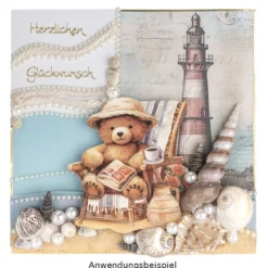 3-D Motive, Teddys rund ums Jahr, 7,5-9,5cm, 10 Stück