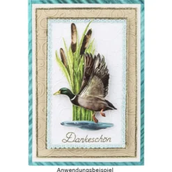 3-D Motive, Teich-Idylle, 6-11,5cm, 10 Motive
