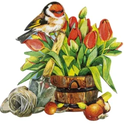 3-D Motive, Vögel, 7-9,5cm, 10 Motive