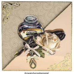 3-D Motive, Vintage-Rosengrüße, 7-10,5cm, 10 Motive