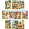 3-D Motive, vorgestanzt, Ostergemälde 2, 10er Set