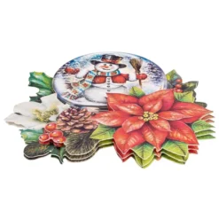 3-D Motive, Weihnachten nostalgisch 3, 7-10,5cm, 10 Motive