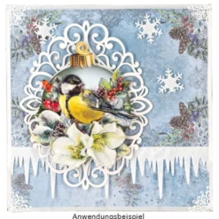 3-D Motive, Weihnachten nostalgisch 3, 7-10,5cm, 10 Motive