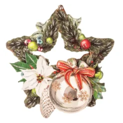 3-D Motive, Weihnachts-Baumschmuck, 8-11cm, 10 Stück