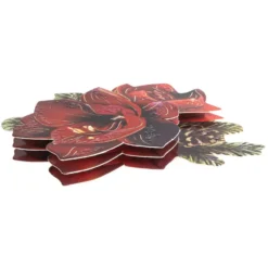 3-D Motive, Weihnachts-Floristik 1, Gold-Gravur, 7-10 cm, 10 Motive