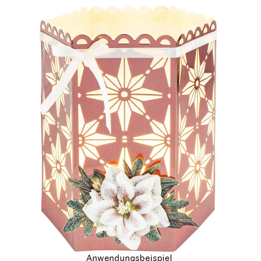 3-D Motive, Weihnachts-Floristik 2, Gold-Gravur, 10 Motive