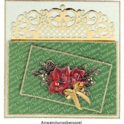 3-D Motive, Weihnachts-Floristik 2, 5-9,5cm, 10 Motive