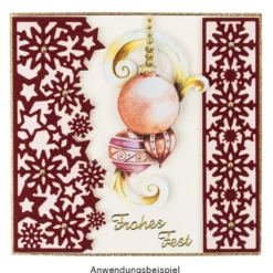 3-D Motive, Weihnachtskugeln Vintage, 4,5-13cm, 10 Motive