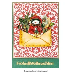 3-D Motive, Weihnachtspost, 7,5-9,5cm, 10 Motive