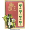 3-D Motive, Weinprobe, 5-10,5cm, 10 Motive