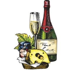 3-D Motive, Weinprobe, 5-10,5cm, 10 Motive