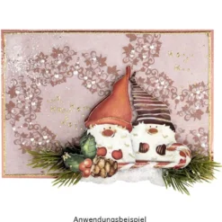 3-D Motive, Wichtel, 4,5-9,5cm, 10 Motive