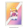 3-D Motive, Wichtel im Frühling, 6,5-10cm, 10 Motive