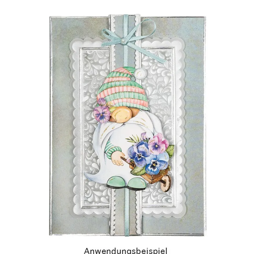 3-D Motive, Wichtel im Frühling, 6,5-10cm, 10 Motive