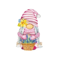 3-D Motive, Wichtel im Garten, 5,5-9cm, 10 Motive