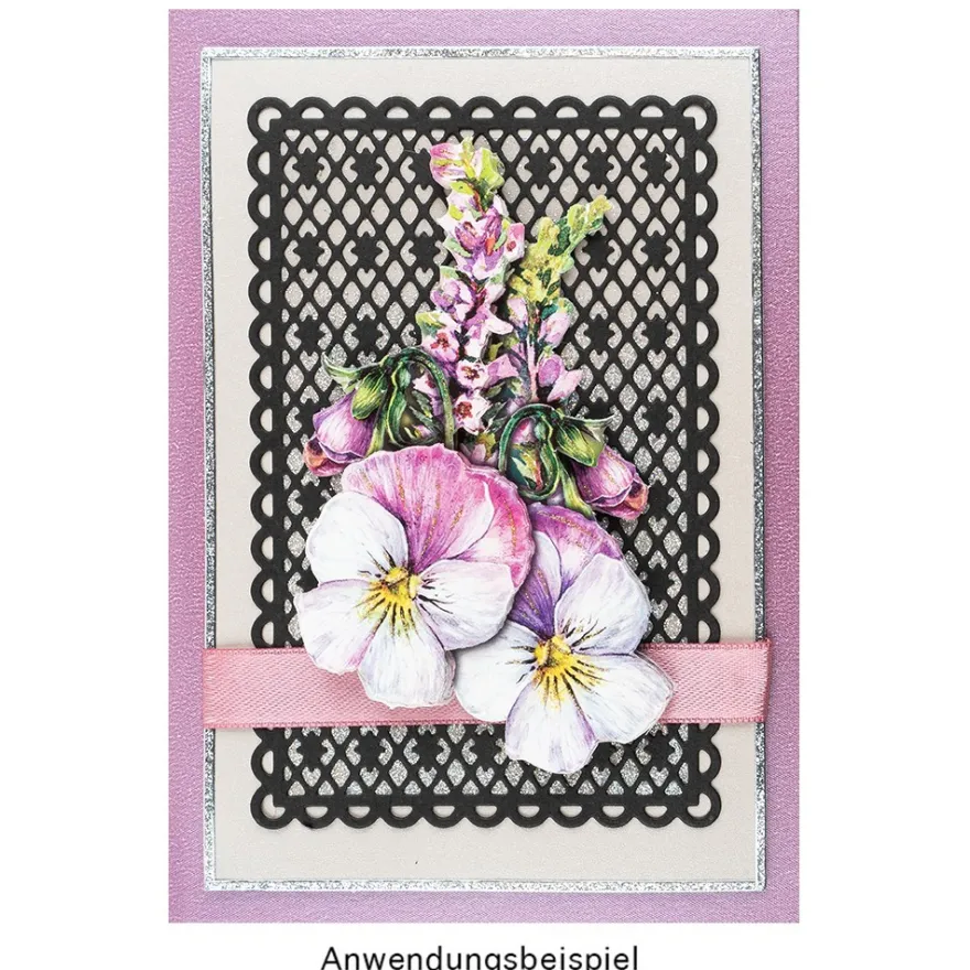 3-D Motive, Wiesenblumen, 6,5-11,5cm, 10 Motive