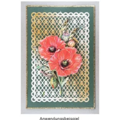 3-D Motive, Wiesenblumen, 6,5-11,5cm, 10 Motive