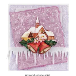 3-D Motive, Winterdörfer & Floristik, 8-9cm, 10 Motive
