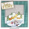 3-D Motive, Winter-Idylle, 6-10cm, 10 Motive