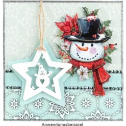 3-D Motive, Winterzeit, 6-10,5cm, 10 Motive