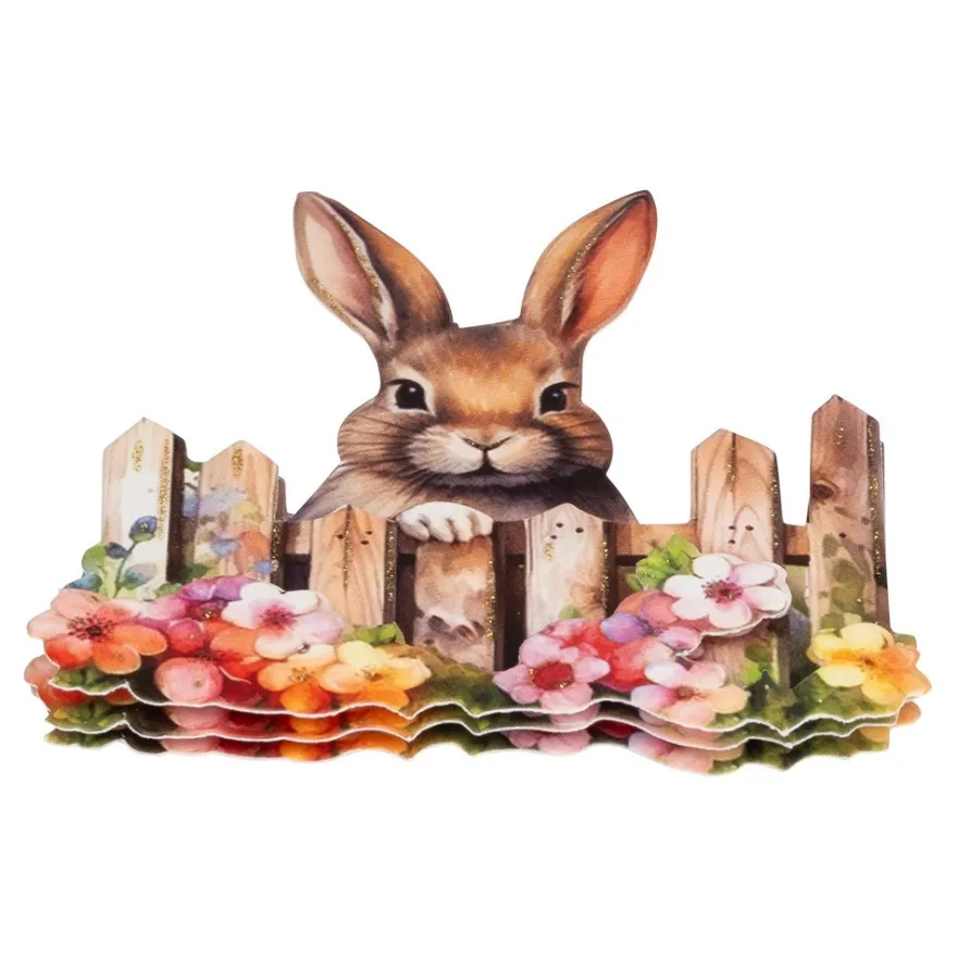 3-D Motive, Zarte Ostergrüße, 6,5-10cm, 10 Motive