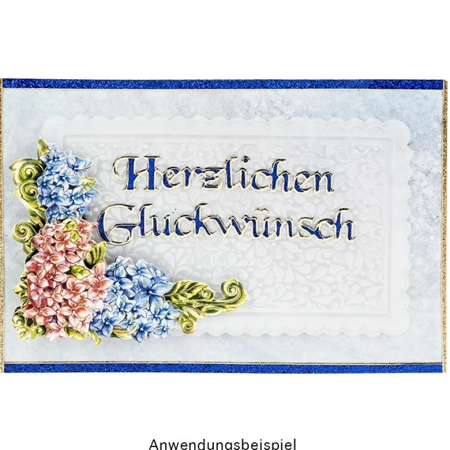 3-D Motive, Zauberhafte Frühlings-Ecken, 7-9,5cm, 10 Stück