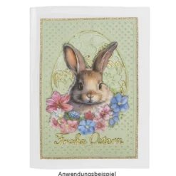 3-D Prägeschablone Deluxe, Frohe Ostern, 15,5cm x 10cm