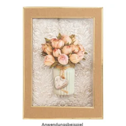 3-D Prägeschablone Deluxe, Hintergrund, Ornamentik 1, 15,5cm x 10cm