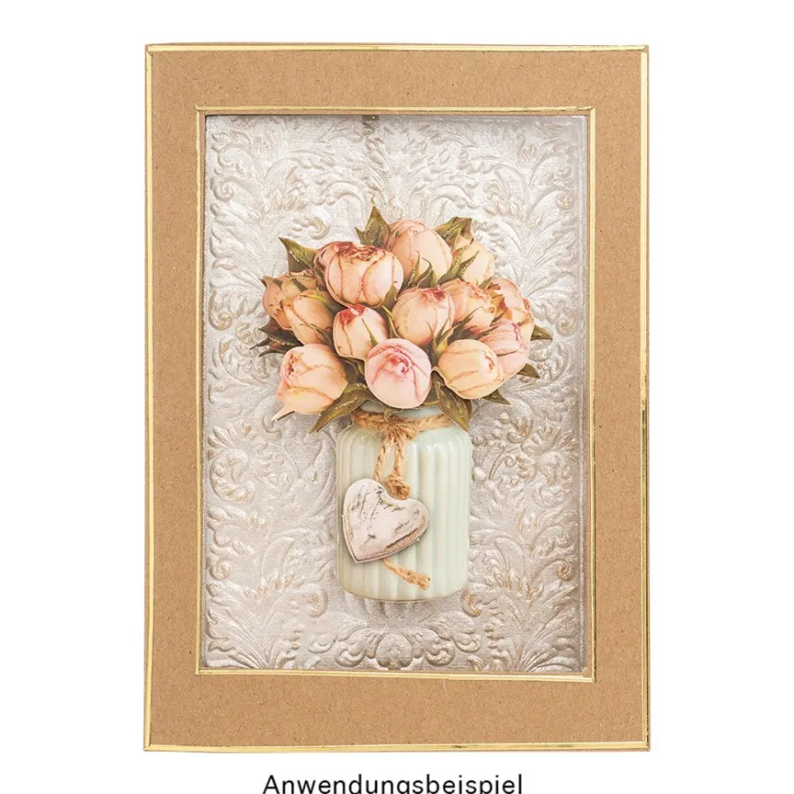 3-D Prägeschablone Deluxe, Hintergrund, Ornamentik 1, 15,5cm x 10cm