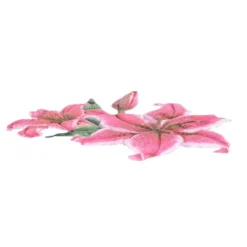 3-D Relief-Sticker, Blumen & Schmetterlinge 5, 21cm x 30cm, in versch. Größen, selbstklebend