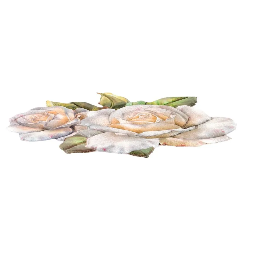 3-D Relief-Sticker, Blumen & Schmetterlinge 1, 21cm x 30cm, verschiedene Größen, selbstklebend