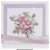 3-D Relief-Sticker, Blumensträuße 1, verschiedene Größen, selbstklebend