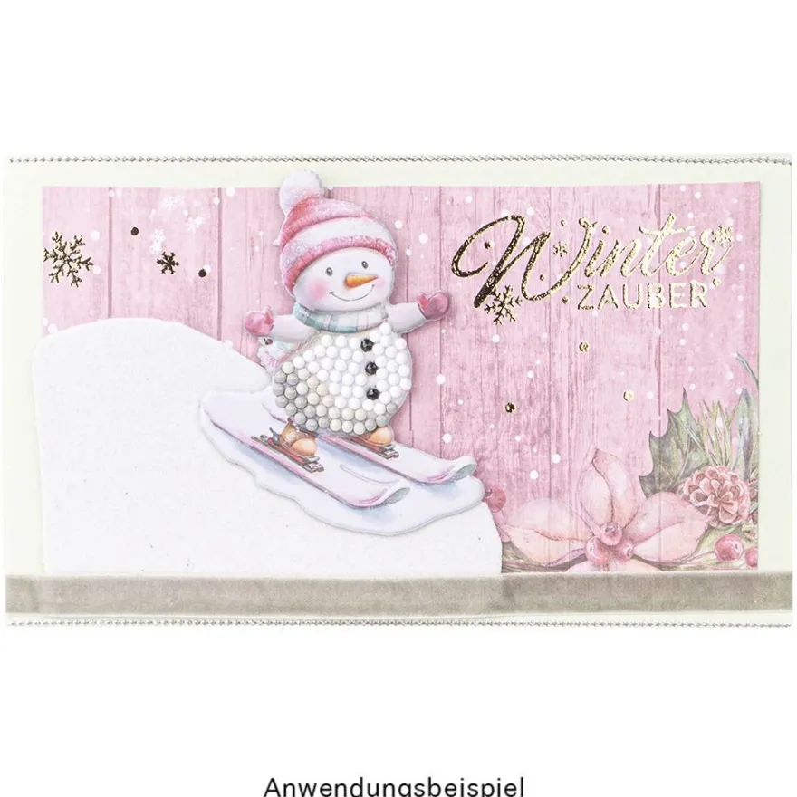 3-D Relief-Sticker, Durch die Jahreszeiten 5, versch. Größen, selbstklebend