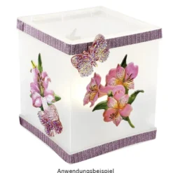 3-D Relief-Sticker, Elegante Lilien 4, 21cm x 30cm, verschiedene Größen, selbstklebend